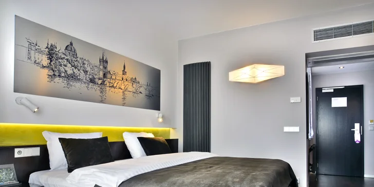 4* hotelu Ametyst: pobyt se snídaní pro dva v historické Praze