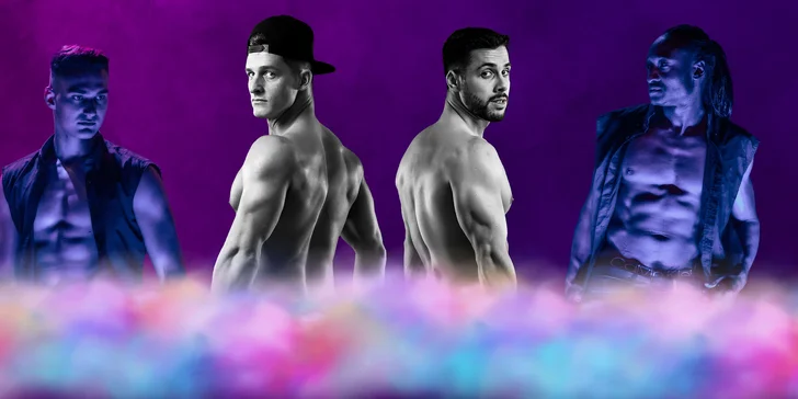 Show vymakaných těl: 90min. žhavé vystoupení pánské skupiny Men4Queen v Praze