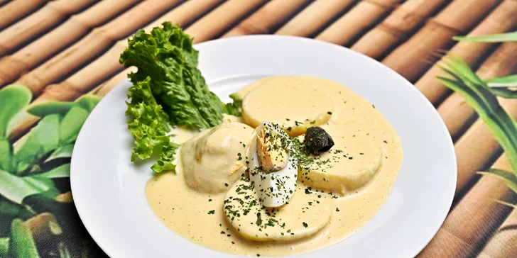 Peruánské menu o třech chodech pro 2 osoby: hlavní jídlo výběrem z 5 druhů