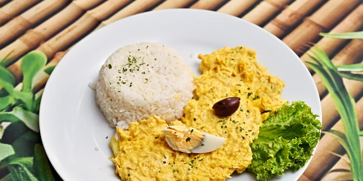 Peruánské menu o třech chodech pro 2 osoby: hlavní jídlo výběrem z 5 druhů