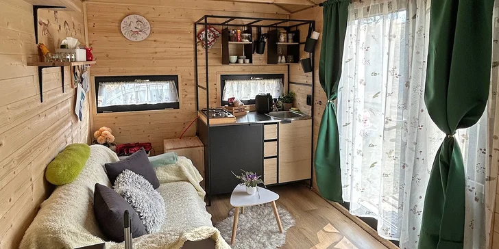 Pobyt v útulném tiny house u Adršpachu pro 2–4 osoby