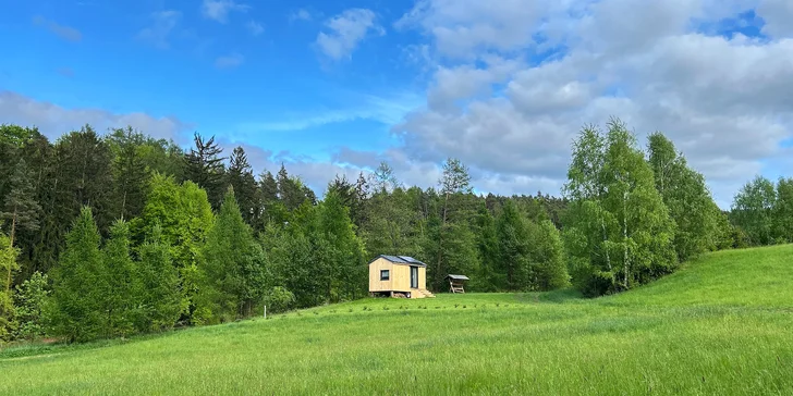 Pobyt v útulném tiny house u Adršpachu pro 2–4 osoby