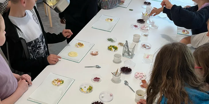 2hod. workshop ochutnávání a tvoření čokolády pro rodiče s dětmi