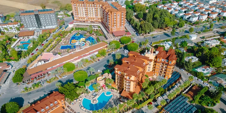 4* hotel v Turecku včetně letenky: all inclusive, bazény, animace pro děti i dospělé