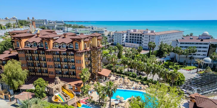 4* hotel v Turecku včetně letenky: all inclusive, bazény, animace pro děti i dospělé