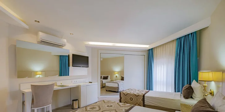 4* hotel v Turecku včetně letenky: all inclusive, bazény, animace pro děti i dospělé