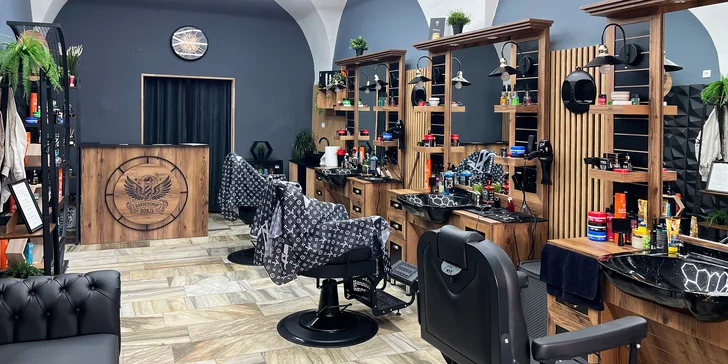 Pánský střih i s úpravou vousů nebo VIP balíček vč. masky, masáže a kávy