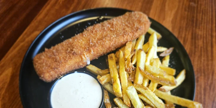 Hlavním chodem může být i smažené blaťácké zlato v panko strouhance.