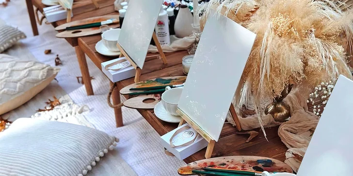 Dámská jízda bez starostí pro 1 či 2 osoby: piknik a kreativní workshop