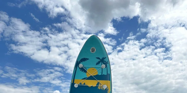 Zapůjčení paddleboard setu v centru Budějovic: den, víkend i týden