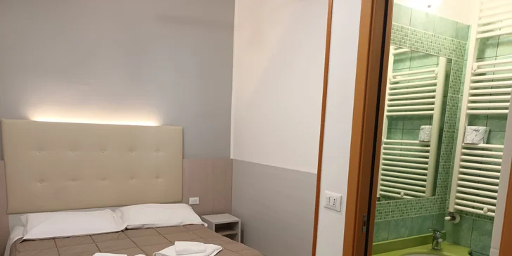 Pohodová dovolená v Rimini: 3* hotel kousek od pláže, snídaně i polopenze, výlety