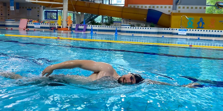 Individuální lekce plavání pro 1 i 2 osoby: aquapark Šutka či Lagoon Letňany