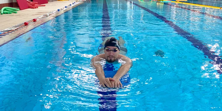 Individuální lekce plavání pro 1 i 2 osoby: aquapark Šutka či Lagoon Letňany