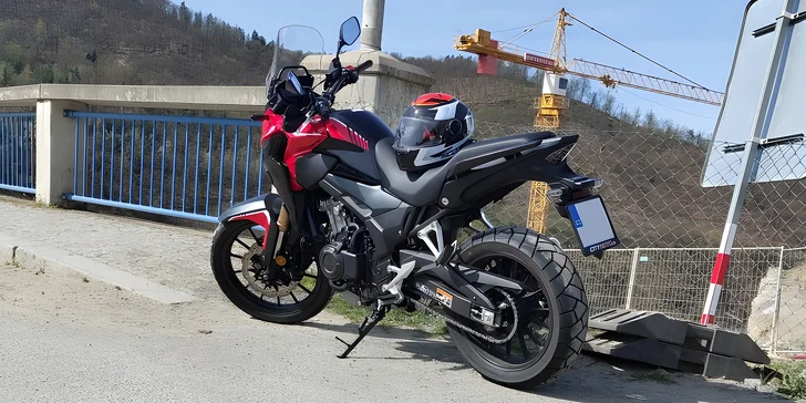 Zapůjčení motorky Honda CB 500 F nebo X na 1 či 2 dny i víkend