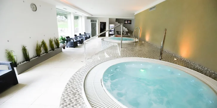 Dovolená v přírodě Jizerek pro dva i rodinu: plná penze a neomezený wellness