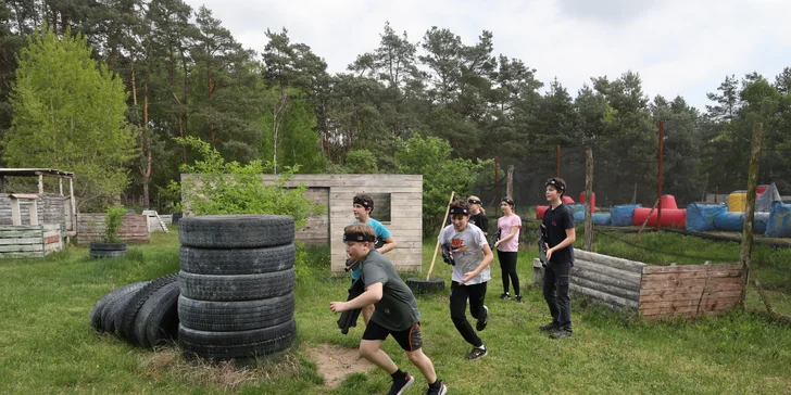 Hodina laser game na venkovním hřišti v hodonínském areálu: pro 4–⁠⁠⁠⁠⁠⁠12 osob