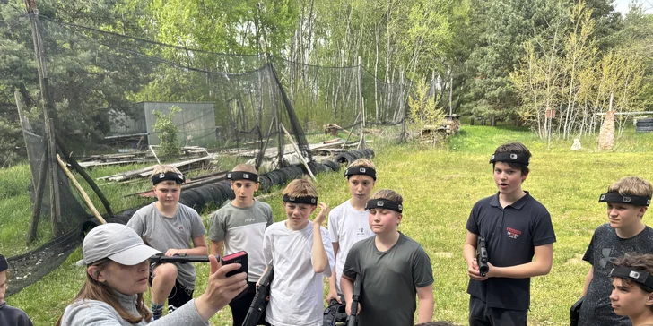 Hodina laser game na venkovním hřišti v hodonínském areálu: pro 4–⁠⁠⁠⁠⁠⁠12 osob