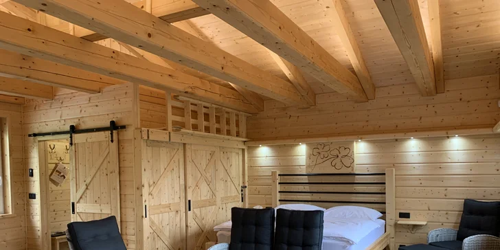 Nový apartmán v Jizerkách: wellness, pivní pípa, terasa i kuchyňka