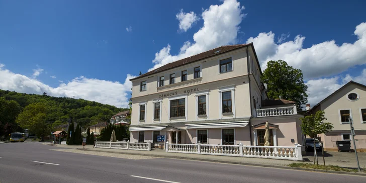 Hotel ve Vranově nad Dyjí: originální design, restaurace a zámek na dosah