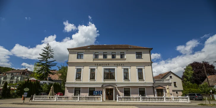 Hotel ve Vranově nad Dyjí: originální design, restaurace a zámek na dosah