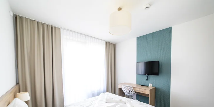 Příjemný resort u Baltu: plná penze, denně vířivka a sauna, děti do 6,9 let zdarma