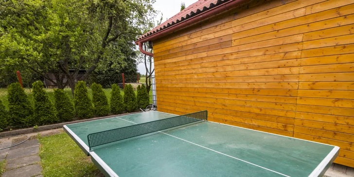 Chata v Suchdole nad Lužnicí na 2–7 nocí jen pro vás: uvnitř výbava a venku ohniště