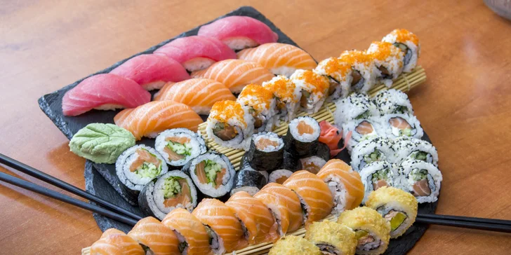 Otevřené vouchery do Royale Brno: 1000–5000 Kč na sushi a další asijské speciality