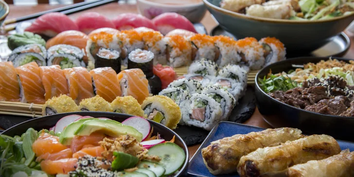 Otevřené vouchery do Royale Brno: 1000–5000 Kč na sushi a další asijské speciality