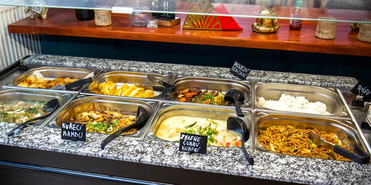 Těšte se na různé druhy sushi, omáčky s masem i smažené nudle.