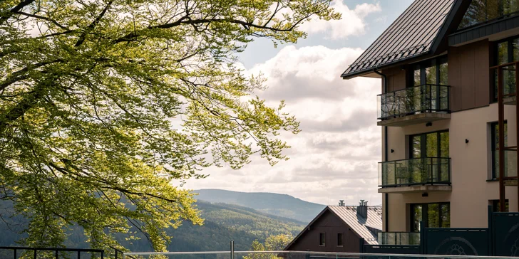 Nový resort v polských Jizerkách: se snídaní či polopenzí, aquapark i možnost i apartmánu s privátní saunou