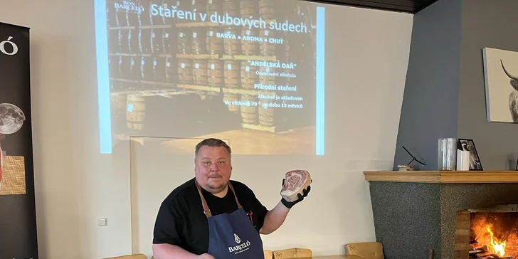 Degustace vyzrálých steaků a prvotřídních rumů či španělských vín