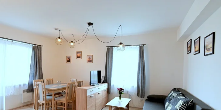 Jesenické podhůří pro 2–6 osob: komfortní apartmány s kuchyňkou