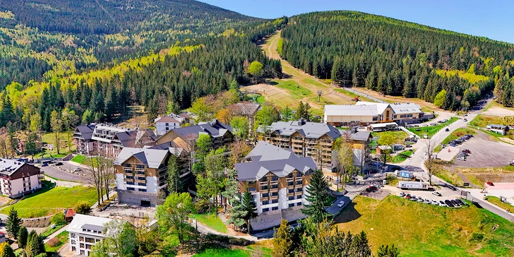 Nový resort v polských Jizerkách: se snídaní či polopenzí, aquapark i možnost i apartmánu s privátní saunou