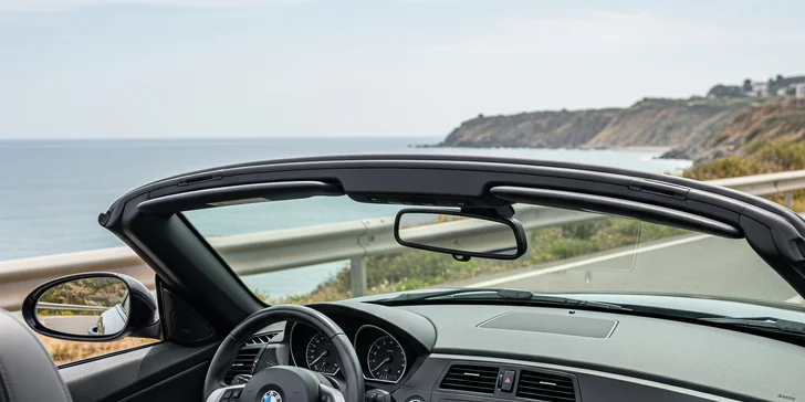 Pronájem hbitého kabrioletu BMW Z4 na 4, 9, 24 hod. nebo víkend