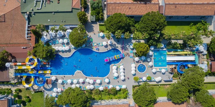 Dovolená v Turecku: 5* hotel Master Family Club, all inclusive, bazén s tobogány, wellness i let