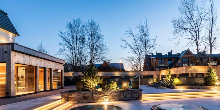 Relax v Zakopaném: moderní rezort s neomezeným wellness, fitness i dětským koutkem