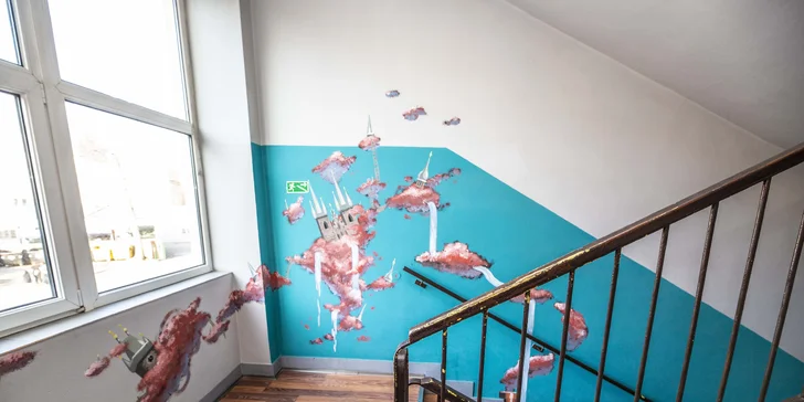 Hostel v pražských Holešovicích, vč. bufetové snídaně, bazénu a sauny