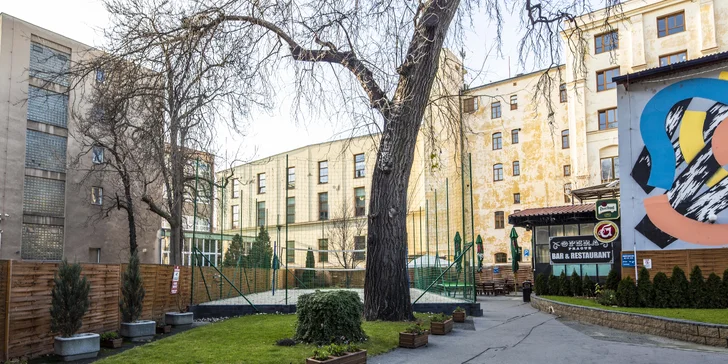 Hostel v pražských Holešovicích, vč. bufetové snídaně, bazénu a sauny