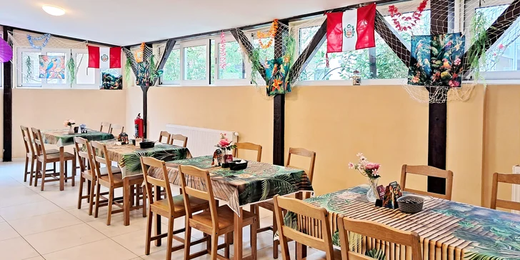Peruánské menu o třech chodech pro 2 osoby: hlavní jídlo výběrem z 5 druhů