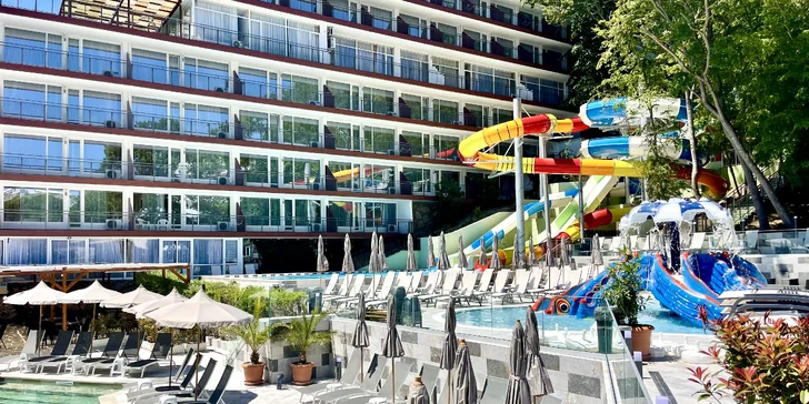 Rodinná dovolená v Bulharsku: hotel 500 m od moře, animační program, nový aquapark, 2 děti zdarma