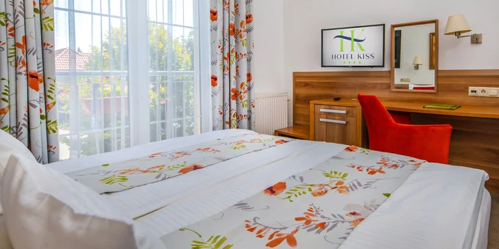 Pohodová dovolená v Maďarsku: 4* hotel nedaleko jezera, polopenze, wellness i karta výhod