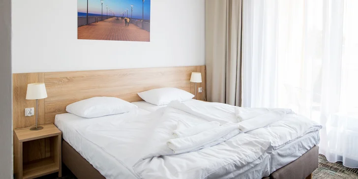 Příjemný resort u Baltu: plná penze, denně vířivka a sauna, děti do 6,9 let zdarma
