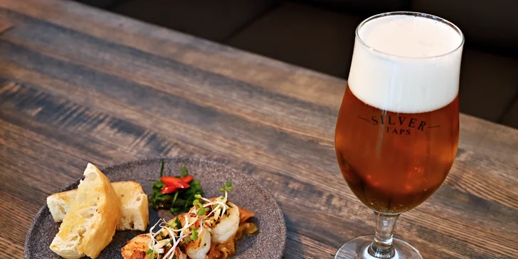 Čtyřchodové degustační menu s pivním párováním pro 1 nebo 2 osoby