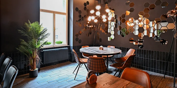 Čtyřchodové degustační menu s pivním párováním pro 1 nebo 2 osoby