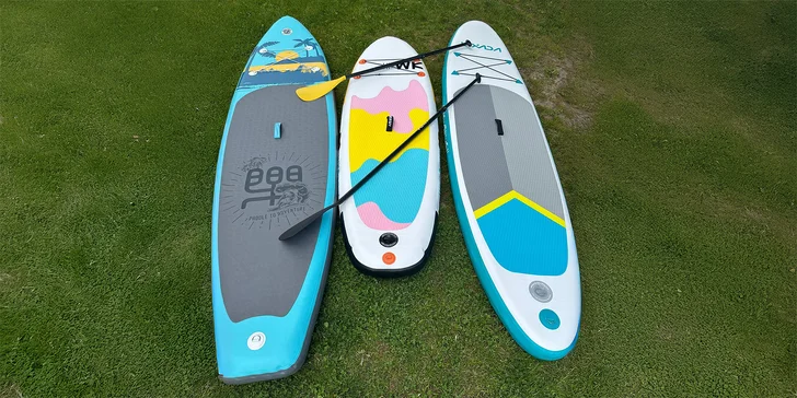 Zapůjčení paddleboard setu v centru Budějovic: den, víkend i týden