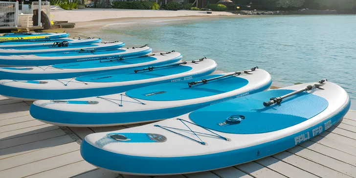 Zapůjčení paddleboard setu v centru Budějovic: den, víkend i týden