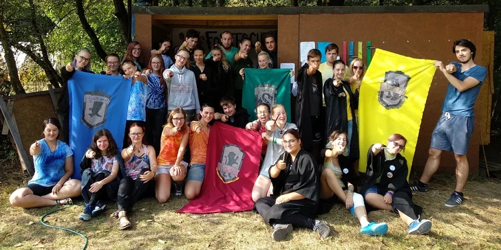 Zážitkové fantasy tábory dle věku pro děti od 6 do 15+ let: Harry Potter, Percy Jackson, Hra o trůny i LARP