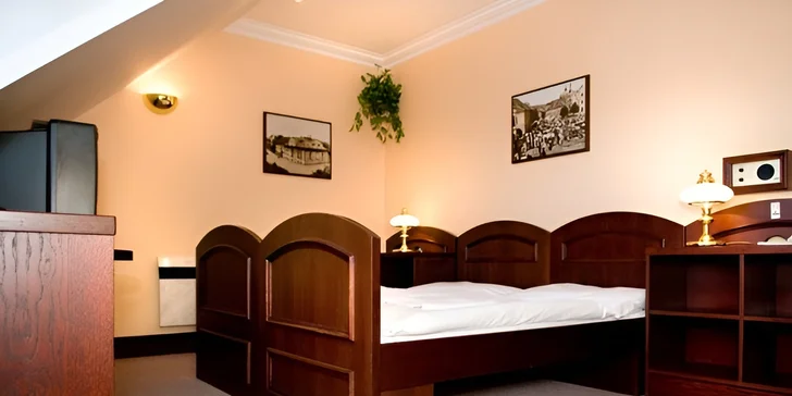 Pohoda v centru České Třebové s bohatou snídaní pro 2 osoby