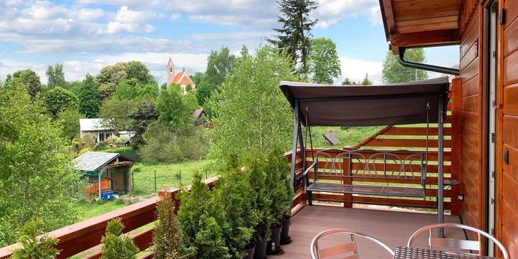Nový apartmán v Jizerkách: wellness, pivní pípa, terasa i kuchyňka