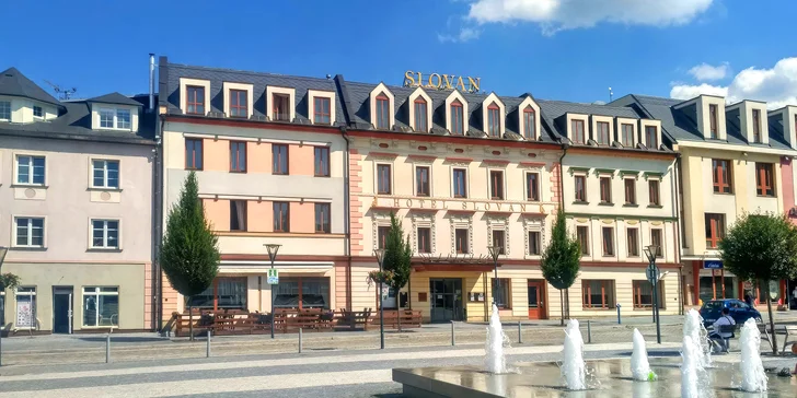 Příjemný hotel v centru Jeseníku se snídaní či polopenzí i saunou